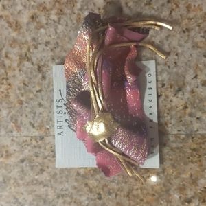 Artists Choice San Francisco Vintage Handcrafted Artisan Brooch Wearable Art